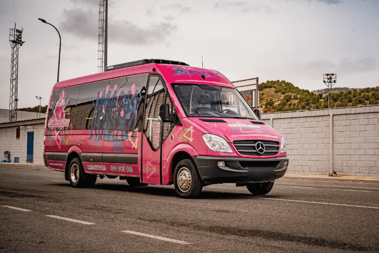Mercedes-Benz Bus Disco Rosa