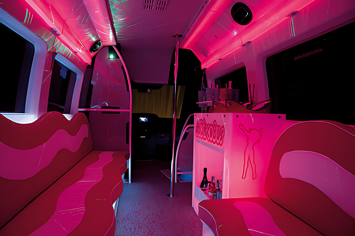 Mercedes-Benz Bus Disco Rosa