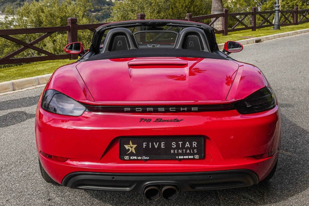 Porsche 718 Boxster Spyder
