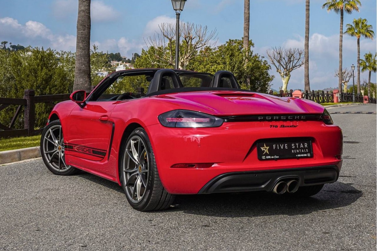 Porsche 718 Boxster Spyder